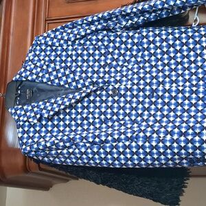 Kate Spade patio tile blazer